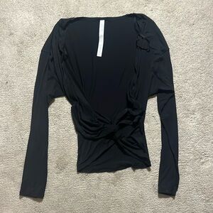 Lululemon Ballet Twist Long Sleeve Top